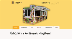 Desktop Screenshot of irodakontenerek.hu